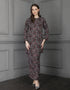 BAJU KURUNG PAHANG MODEN MADELEINE (BLACK)